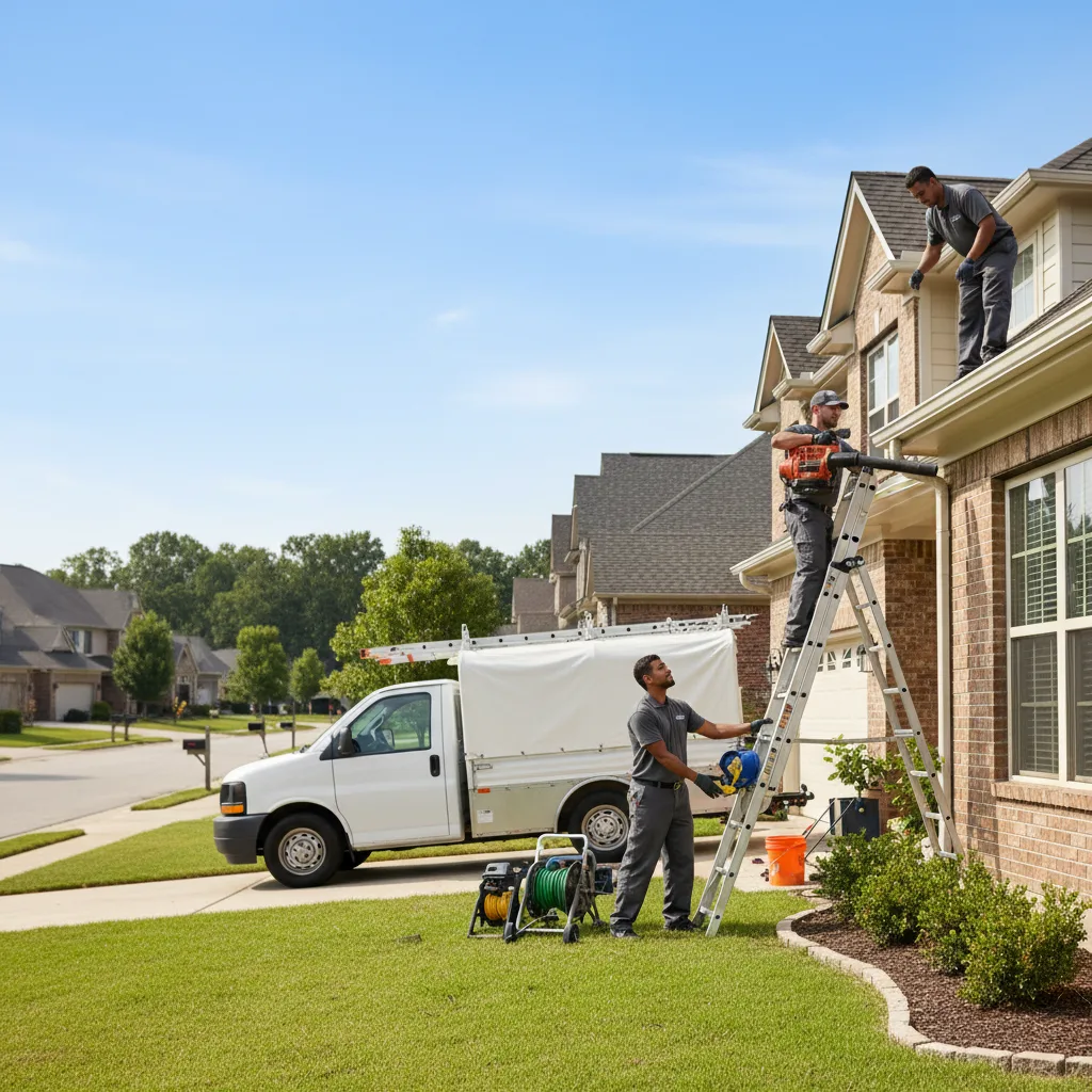 Home Gutter Service in Lillian, TX near me
